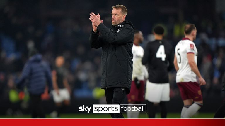 Despite losing his first game in charge of West Ham to Aston Villa in the FA Cup, Graham Potter nonetheless saw plenty of positives to take out of their performance going forward.