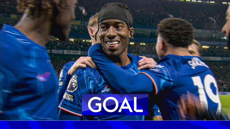 Chelsea v Wolves: Madueke goal