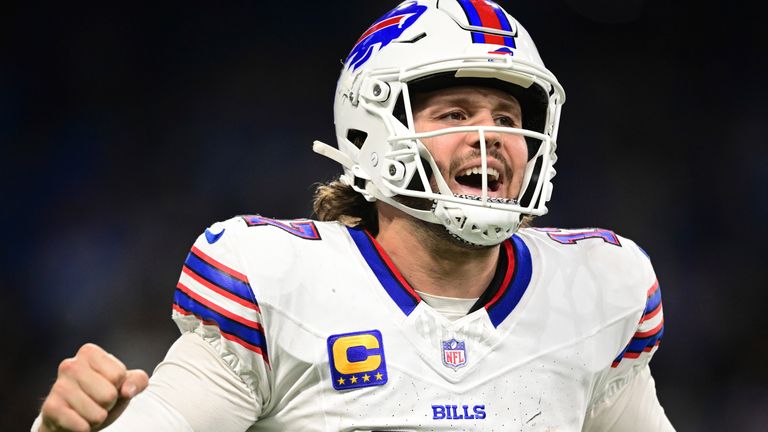 Buffalo Bills quarterback Josh Allen