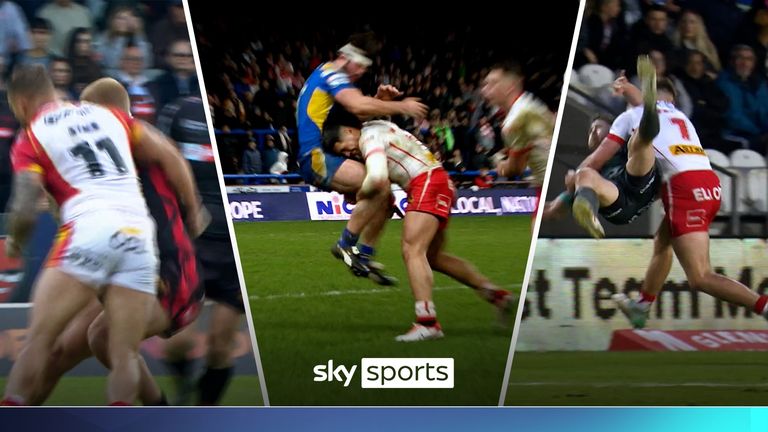 Check out the biggest hits from this year's Super League season.