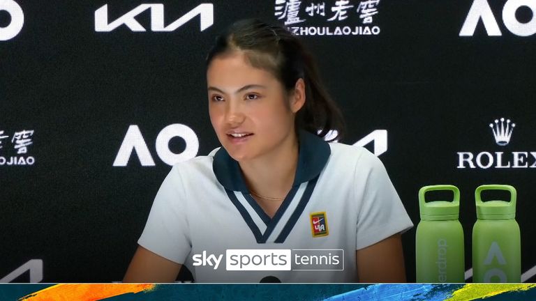 Speaking ahead of the Australian Open, Emma Raducanu reveals she refused to take antiseptic spray on a bite because she feared being contaminated with a banned substance.