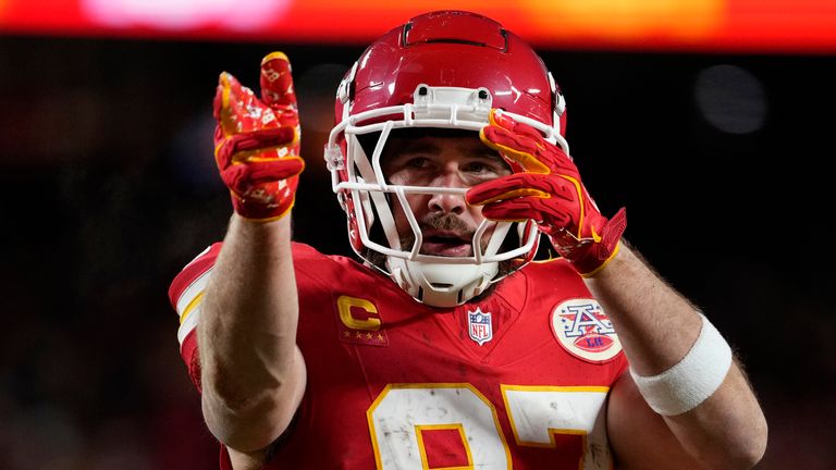 Kansas City Chiefs tight end Travis Kelce 