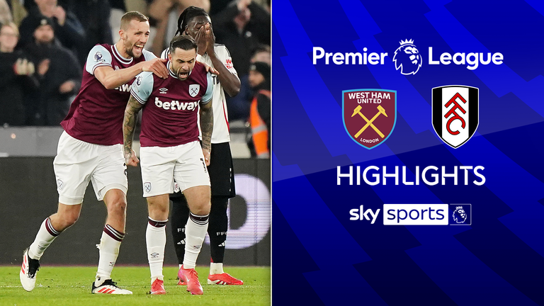 West Ham-Fulham Premier League highlights.